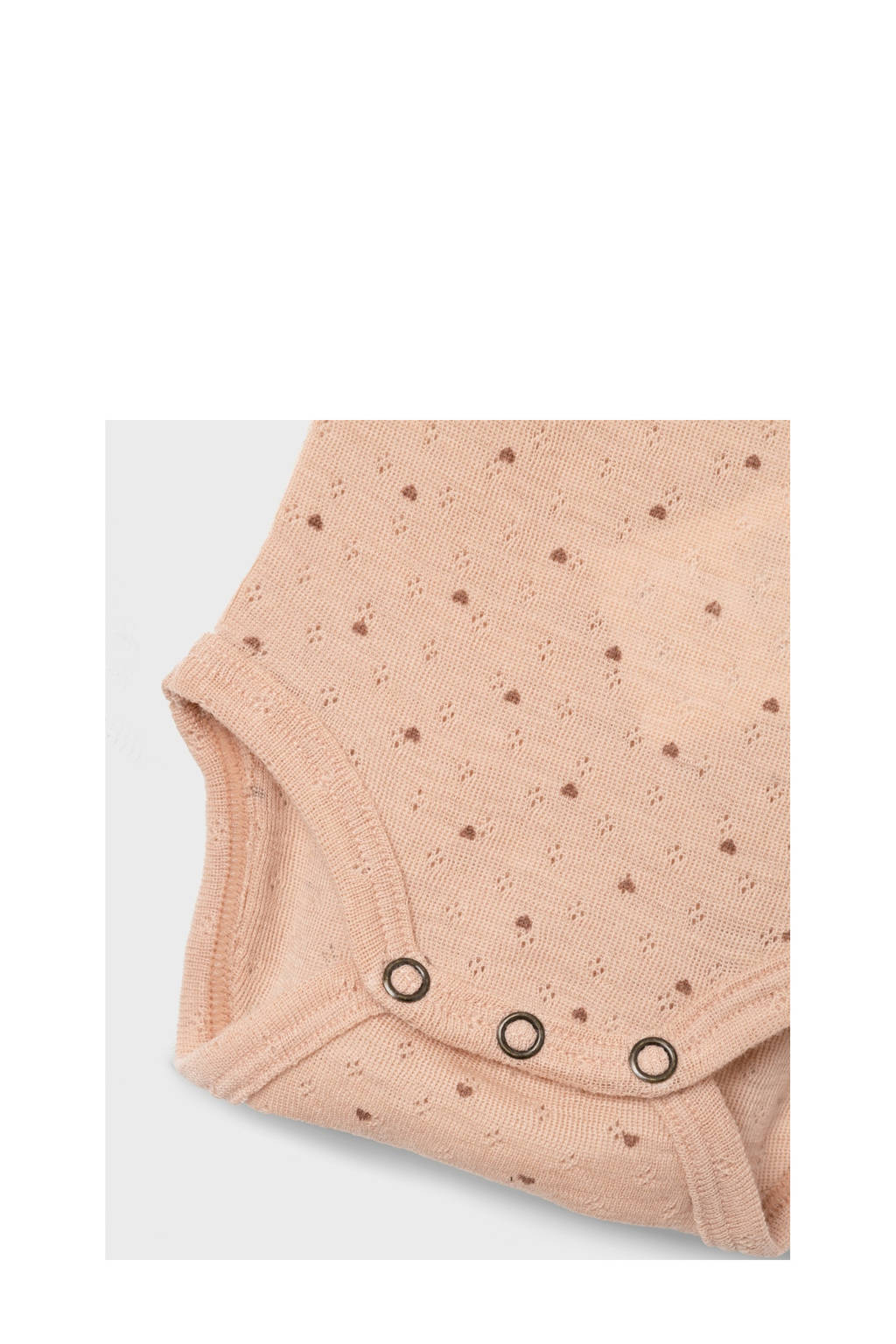 LIL' ATELIER wollen romper NBFNAVA roze