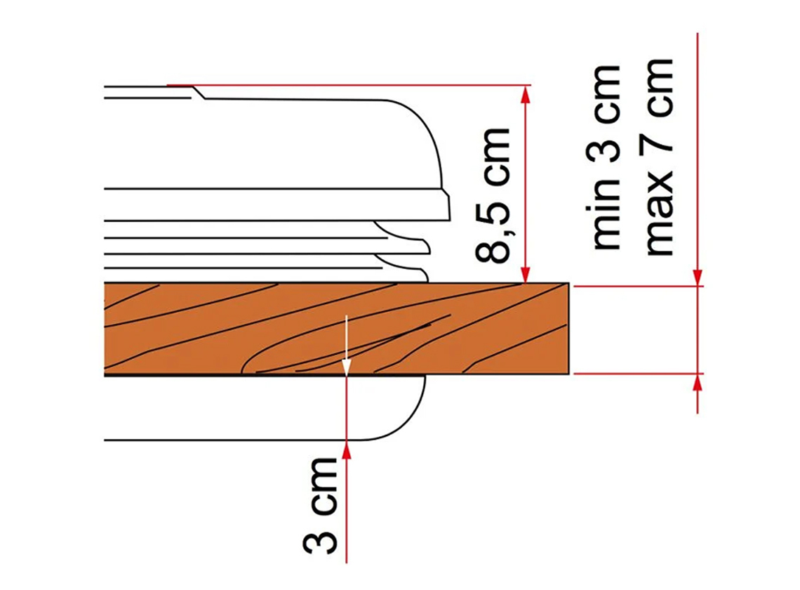 Fiamma Vent 50 dakluik - transparent