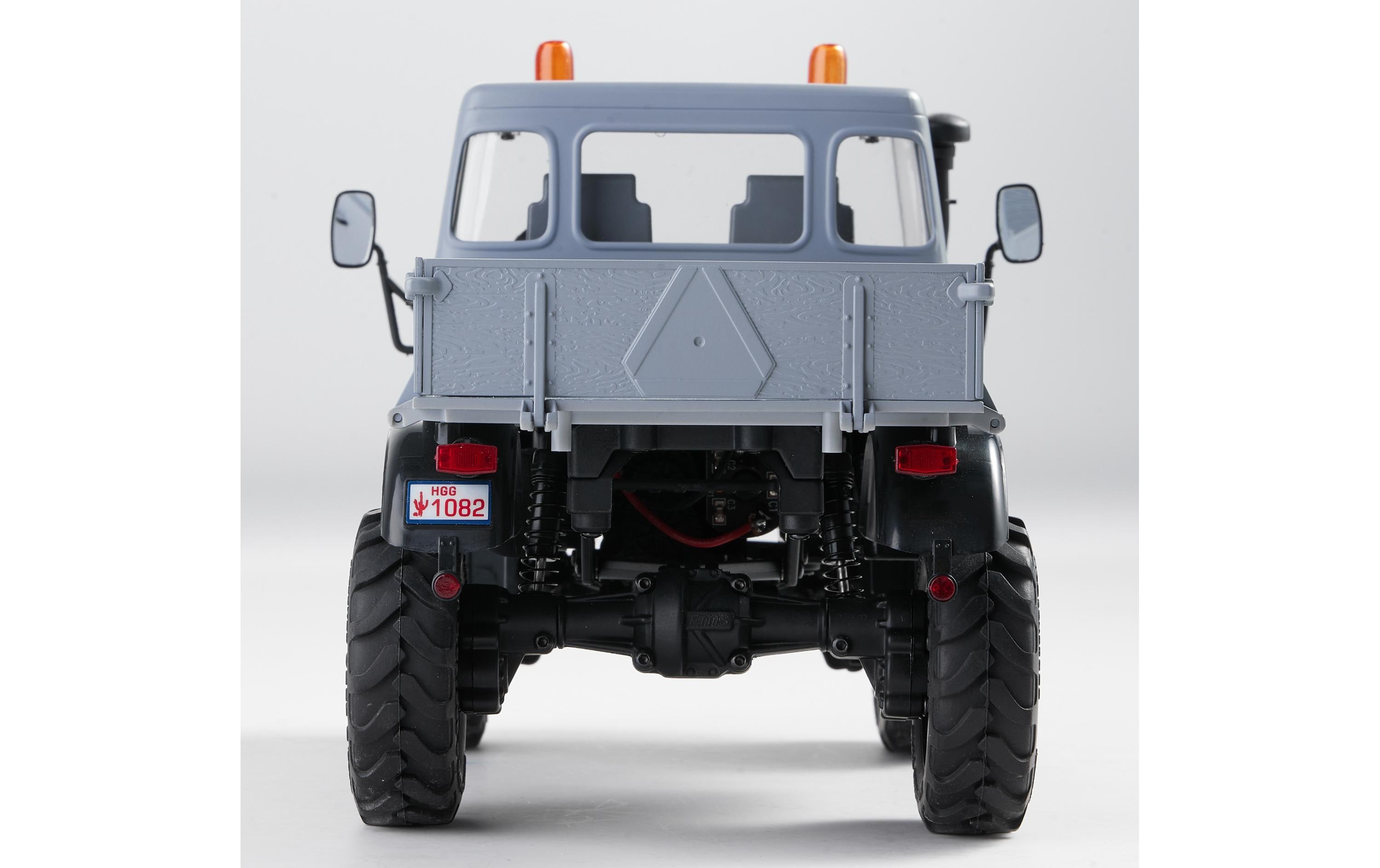 Scale Crawler FXC24 Unimog 421 Grau, RTR, 1:24<br>FCX24 Mini Rock Crawler mit detaillierter Unimog Karosserie und 2-Gang Getriebe