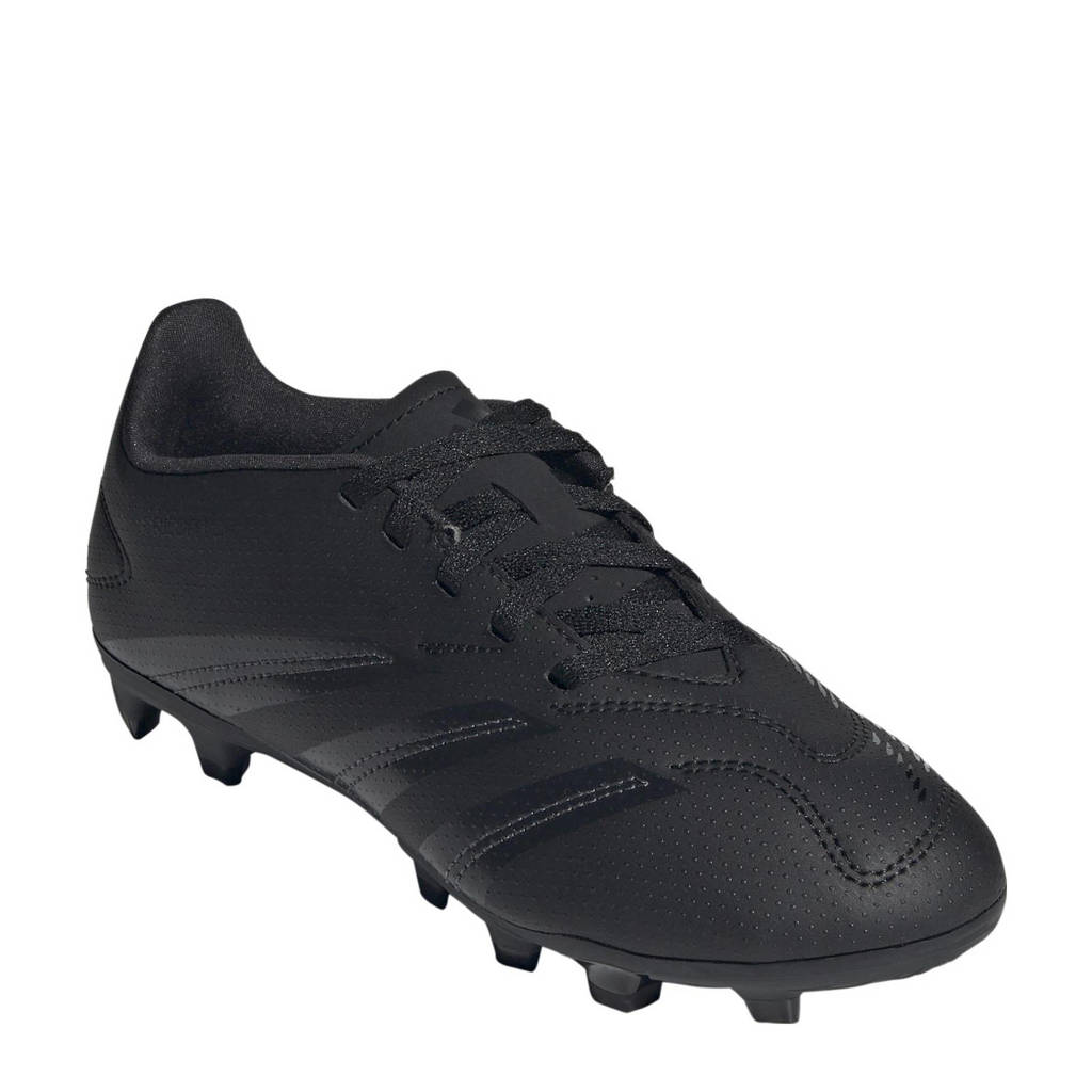 adidas Predator Club TxG junior voetbalschoenen zwart/antraciet