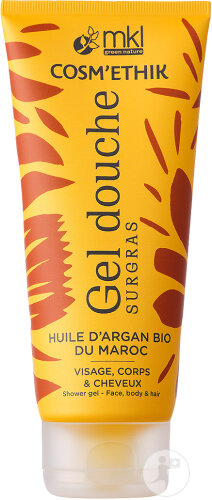 MKL Green Nature Cosm'Ethik Gel Douche Huile D'argan Bio Du Maroc Tube 200ml
