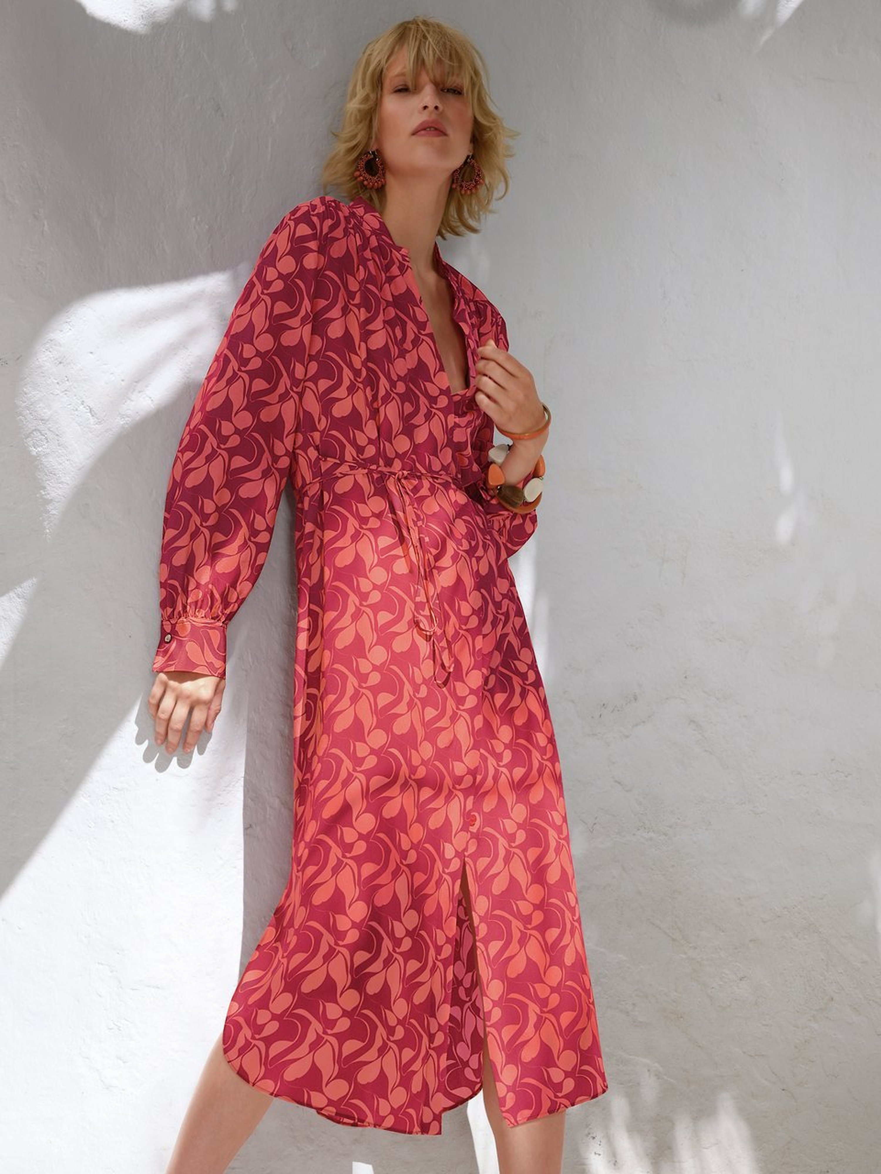 Kleid aus 100% Seide
