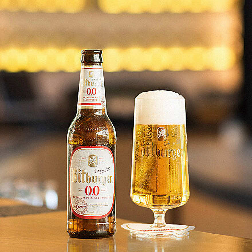 Bitburger 0% - Bière blonde allemande sans alcool