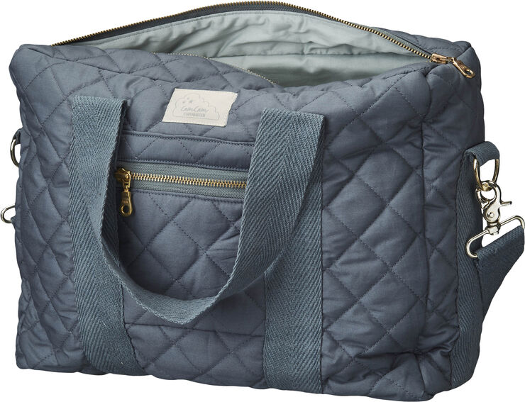 Cam Cam Copenhagen Pusletaske - Long Zipper Charcoal