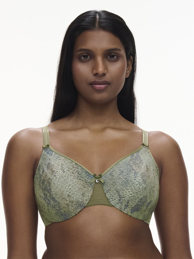 Chantelle C Magnifique Very Covering Molded Bra Grøn