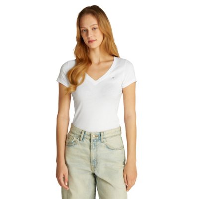 Tee-shirt à manches courtes femme Tjw Slim V-Neck TOMMY HILFIGER
