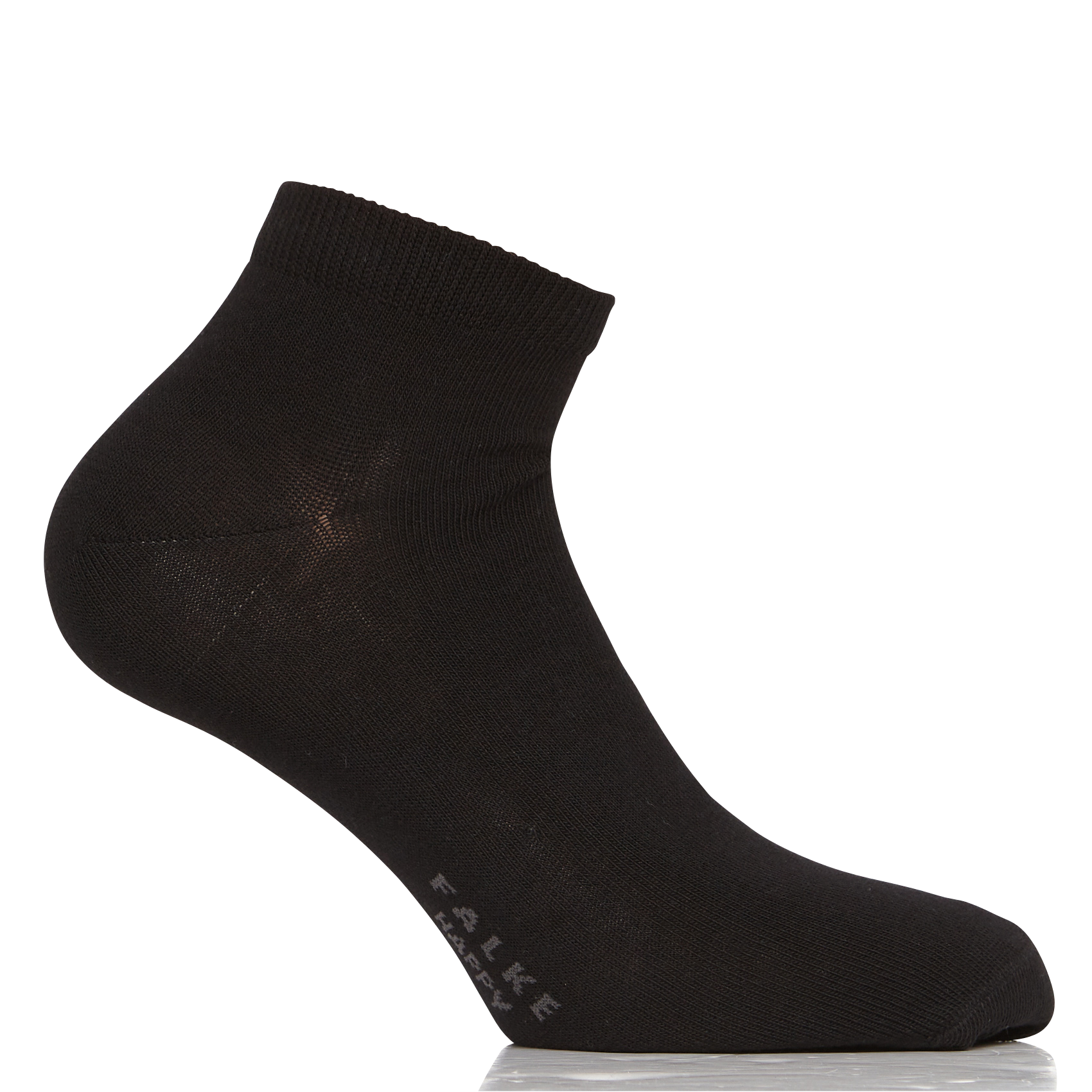 HAPPY SN - Lot de 2 paires de chaussettes en coton mélangé | Noir