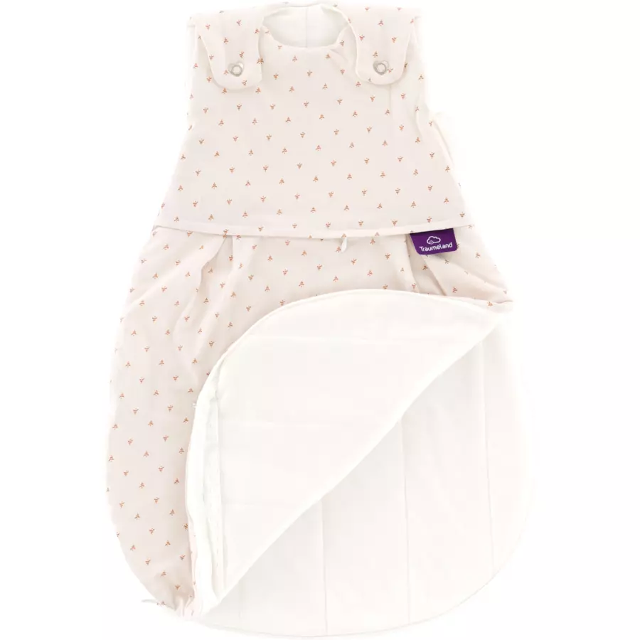 Träumeland Schlafsack 3-tlg. Liebmich Twister beige