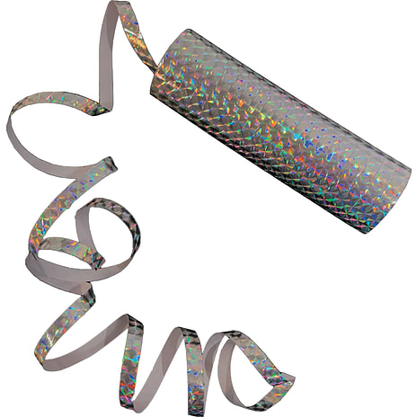 Salling serpentiner 2-pak - sølv