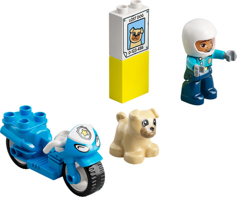 Lego Duplo - Politimotorcykel - 10967