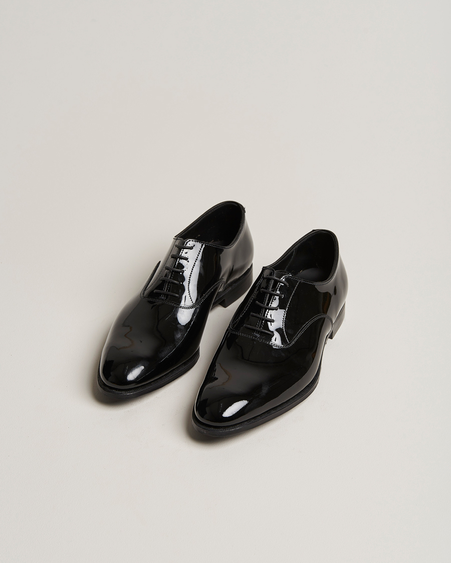 Crockett & Jones Overton Oxfords Black Patent