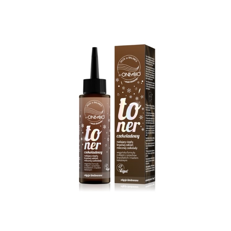 OnlyBio Hair in Balance Schokoladen-Haarwasser Weihnachtsedition 100 ml