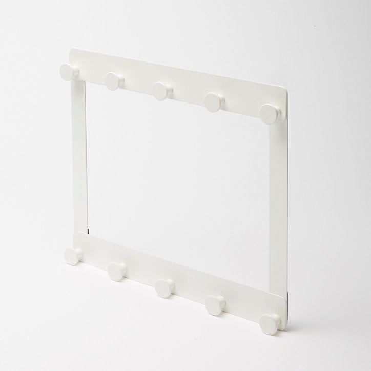 Patère 2x5 têtes Koros blanc GoodHome