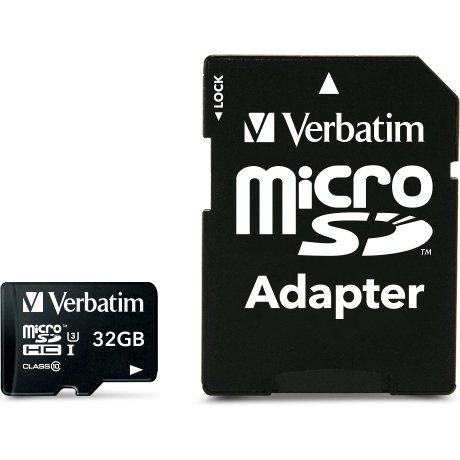 Verbatim Pro 32 Go MicroSDHC UHS Classe 10