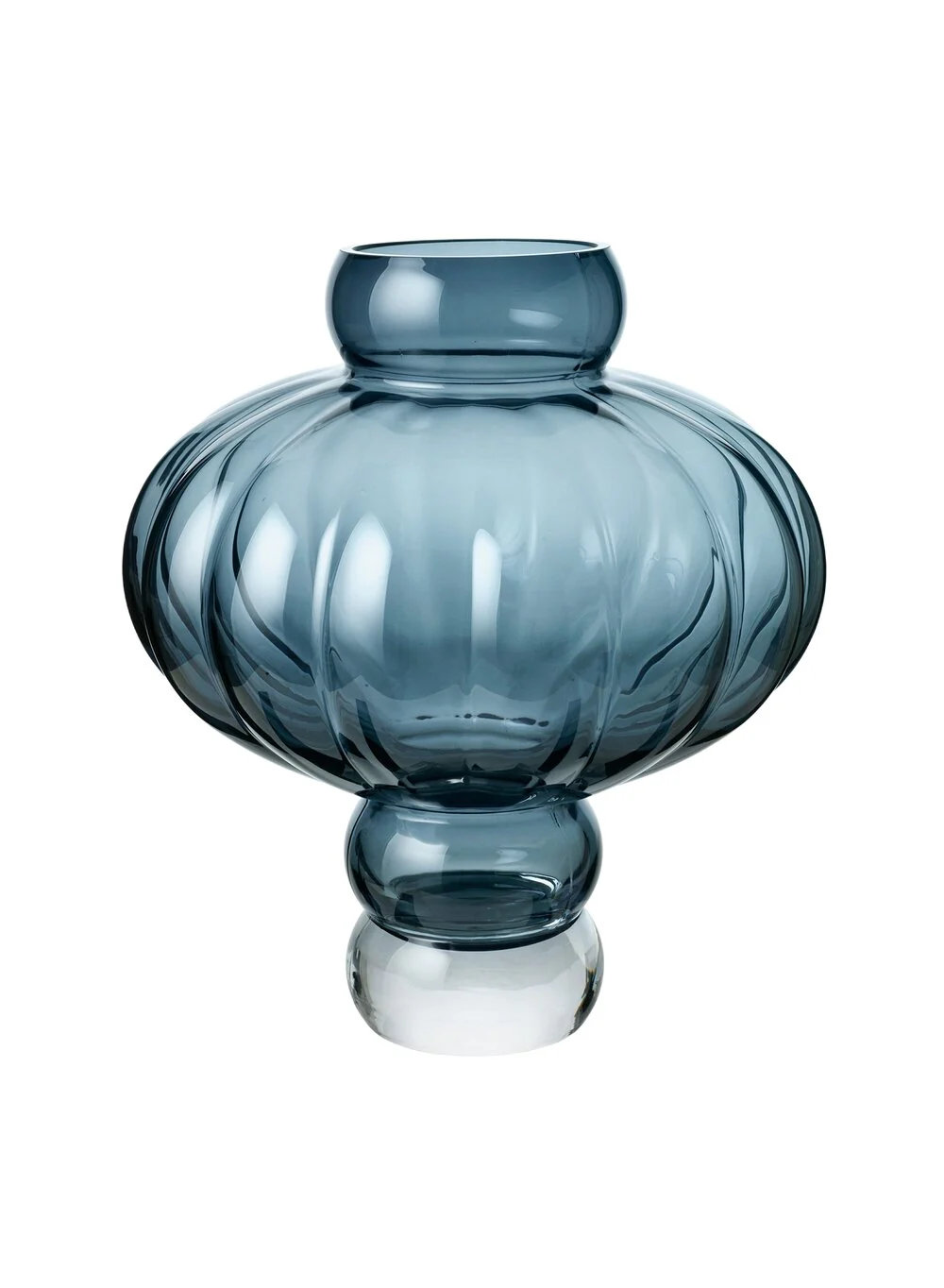 Louise Roe  Balloon #03 vase, blå - H40 cm.