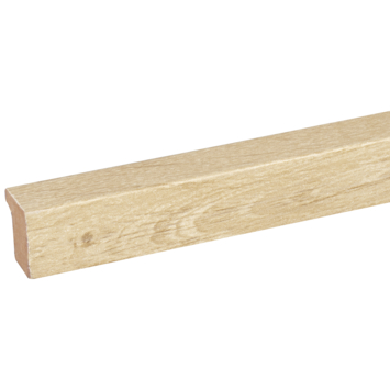 Decowall Acoustic eindprofiel natuur eiken 260cm