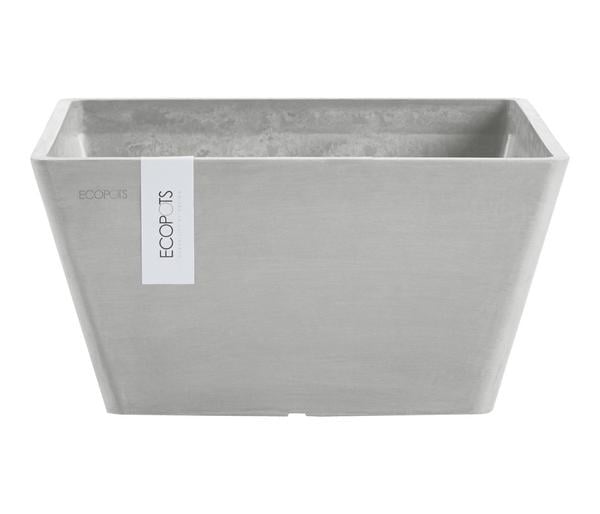 Ecopots Kunststoff-Topf Berlin, quadratisch