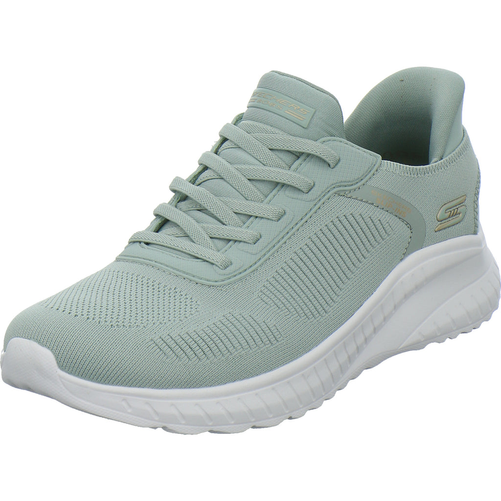 Skechers Sneaker Damen SLIP INS BOBS Hellgrün