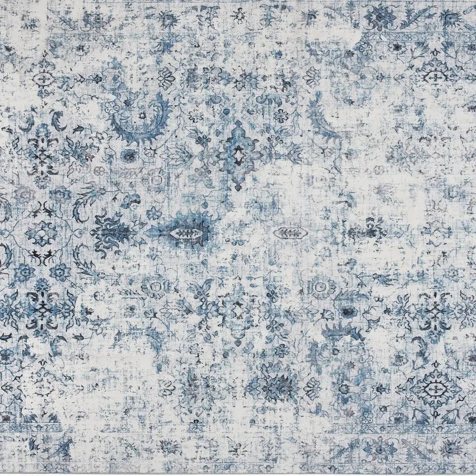 tectake® Vintage design vloerkleed Amara, laagpolig 80 x 150 cm