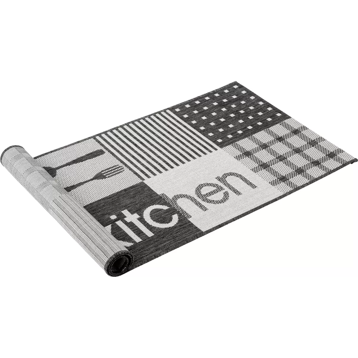 Küchenläufer Kitchen grau,anthrazit