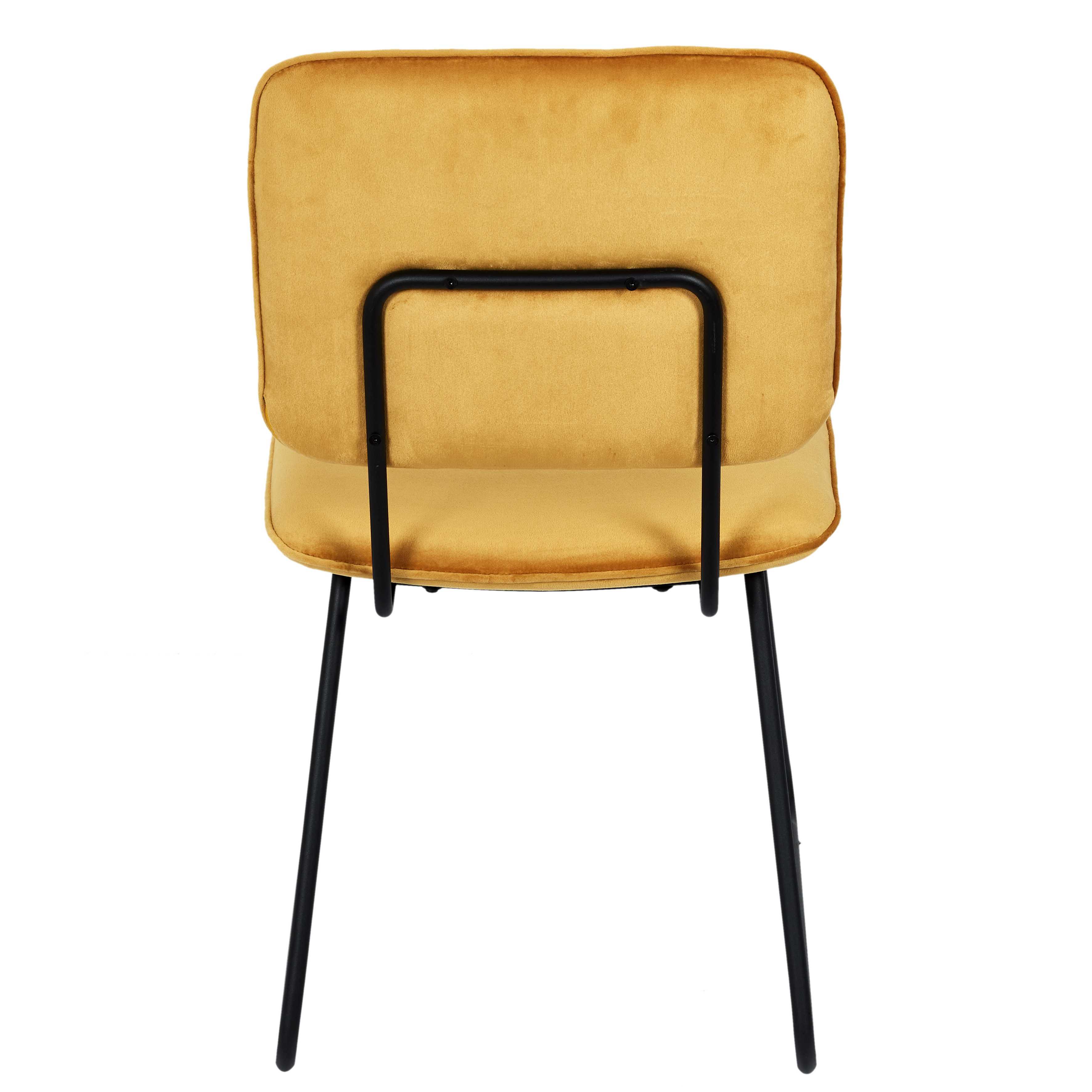 CHAISE ADELE MOUTARDE