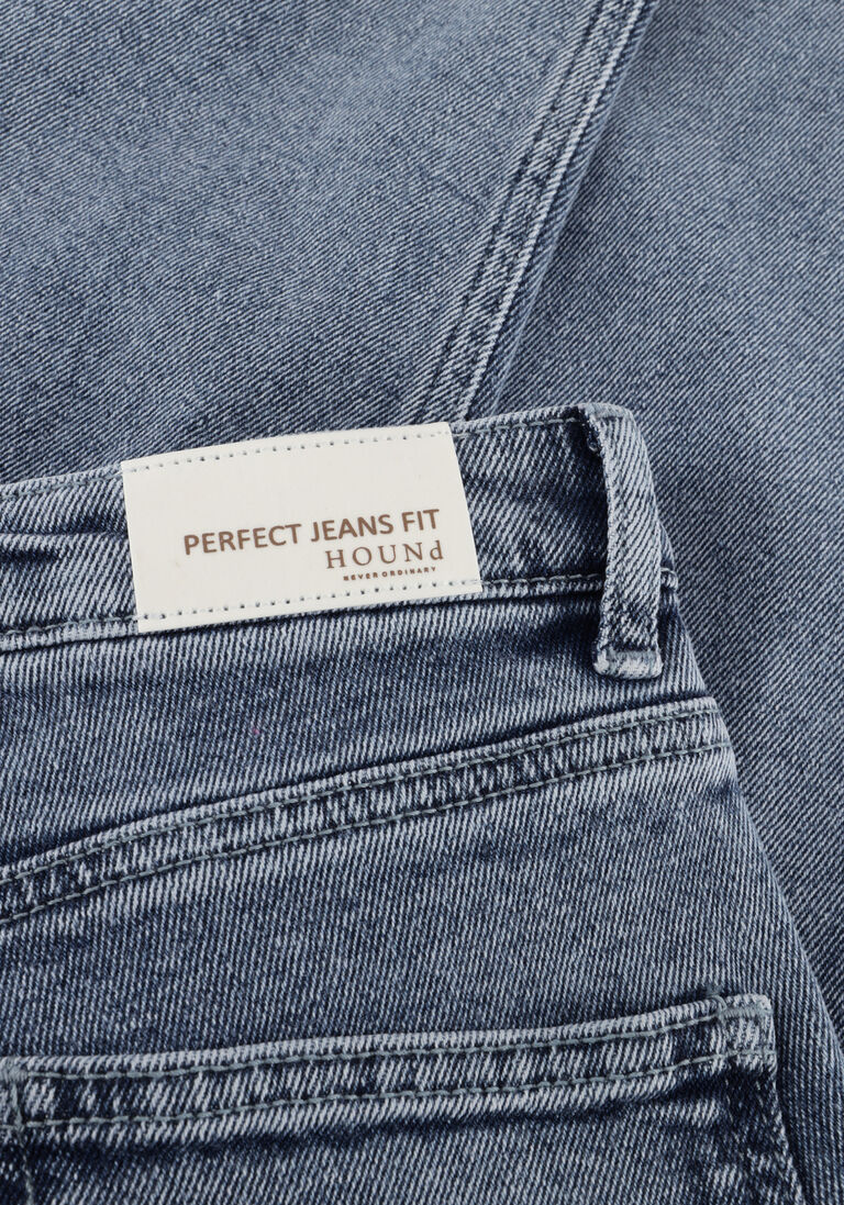 HOUND blauwe hound wide jeans semi wide jeans