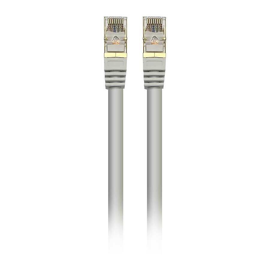 Textorm Câble RJ45 CAT 7 SSTP (blanc) - 1 m