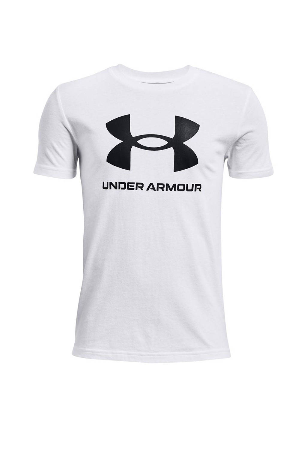 Under Armour sportshirt UA Sportstyle Logo wit