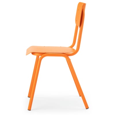 Stuhl Alu 2, Reinorange RAL 2004