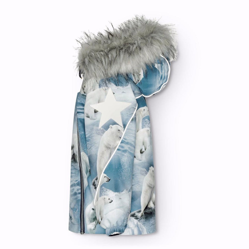 Køb Molo Polar Bear Joy Hopla Fur Jakke