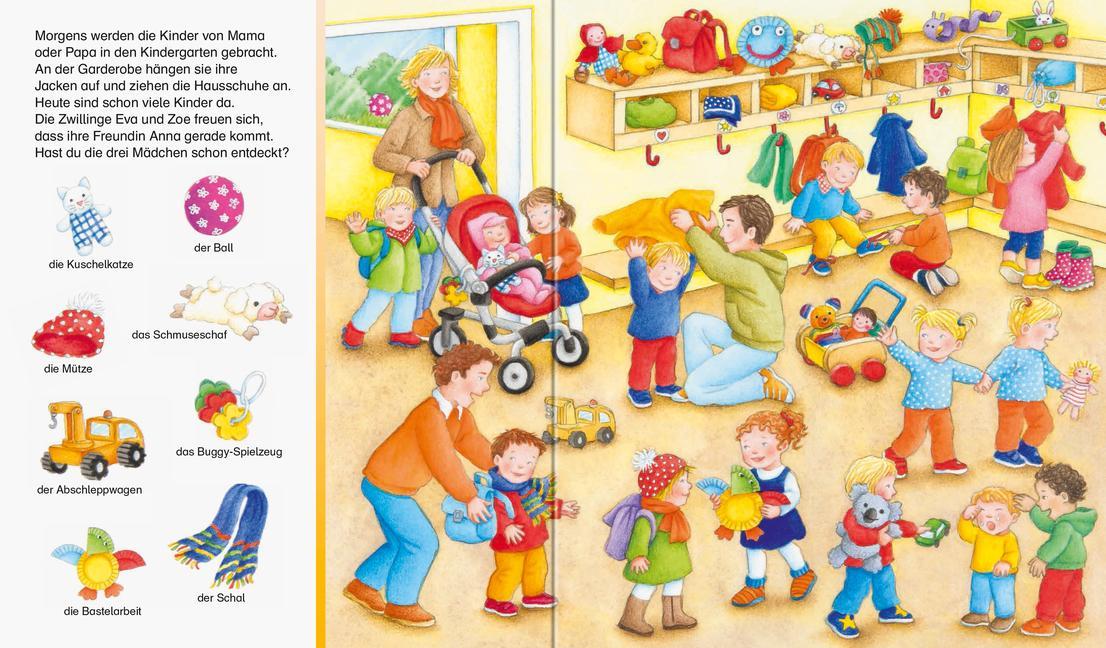Sachen suchen: Im Kindergarten