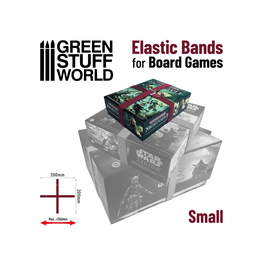 Green Stuff World - Bandes Élastiques pour Jeux de Société