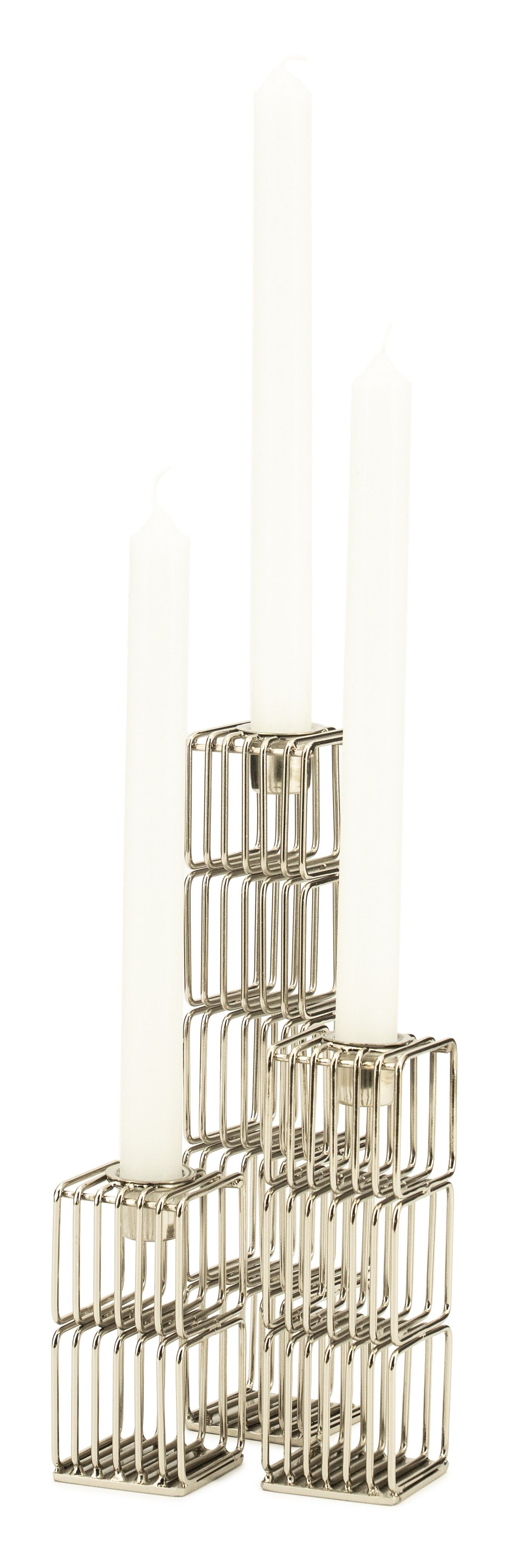 Kandelarenset 250343 Wireworks B6.5 x D6 x H25 cm