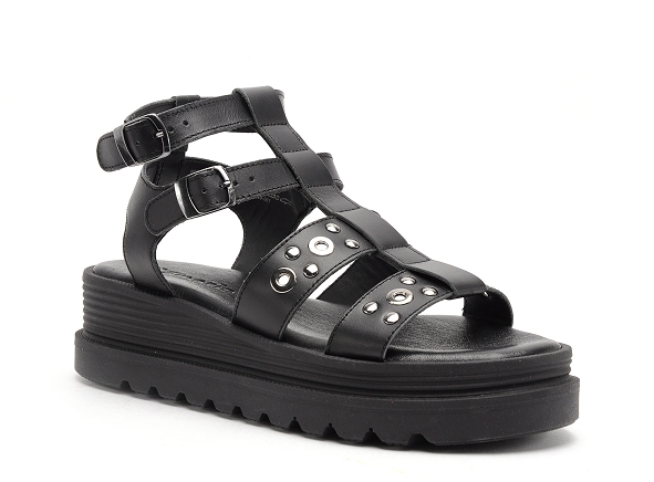 Tamaris nu pieds plats femme 28264 28 noir