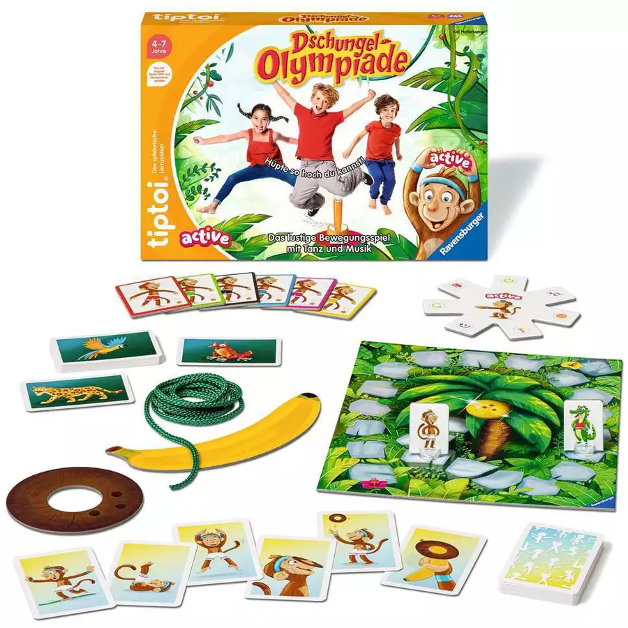 Ravensburger ACTIVE Dschungel-Olympiade bunt