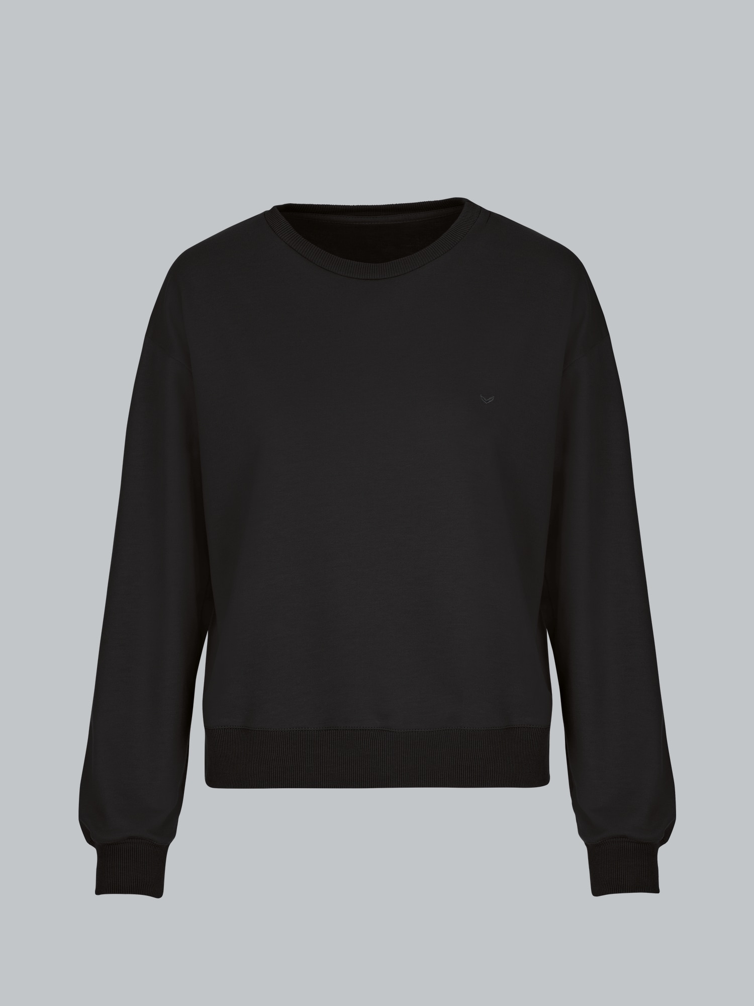 Dünnes Sweatshirt Schwarz