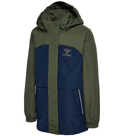 Hummel Shell-Jacke - hmlMonsun Tex - Olive Nacht
