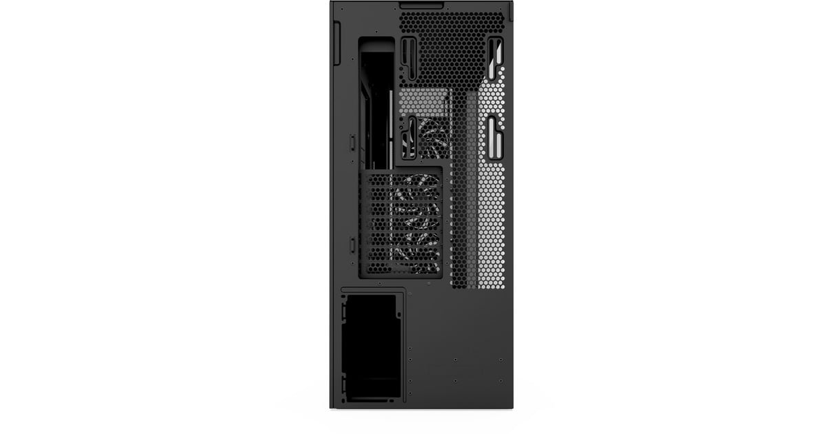NZXTH7 Flow (2024) midi tower behuizing  (Zwart | 2x USB-A | 1x USB-C | Tempered Glass)