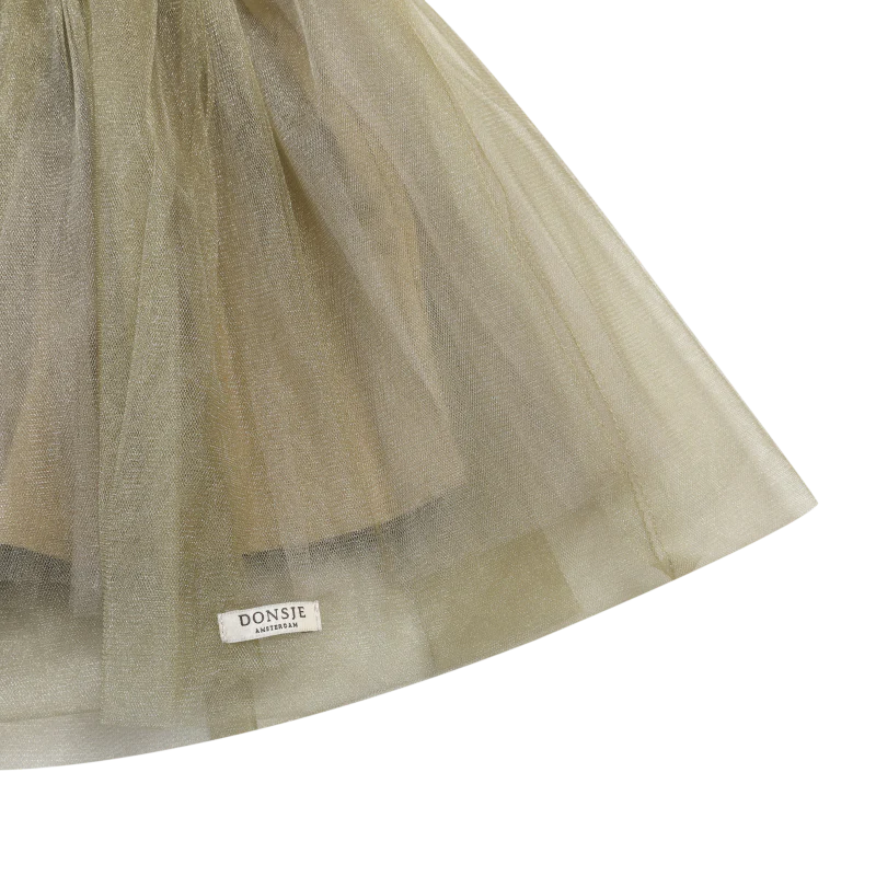 Pien Skirt | Dusty Green Metallic