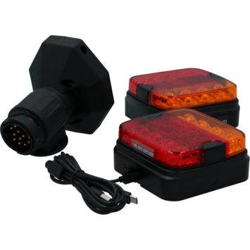Carpoint magnetische achterlichten LED bluethooth verbinding