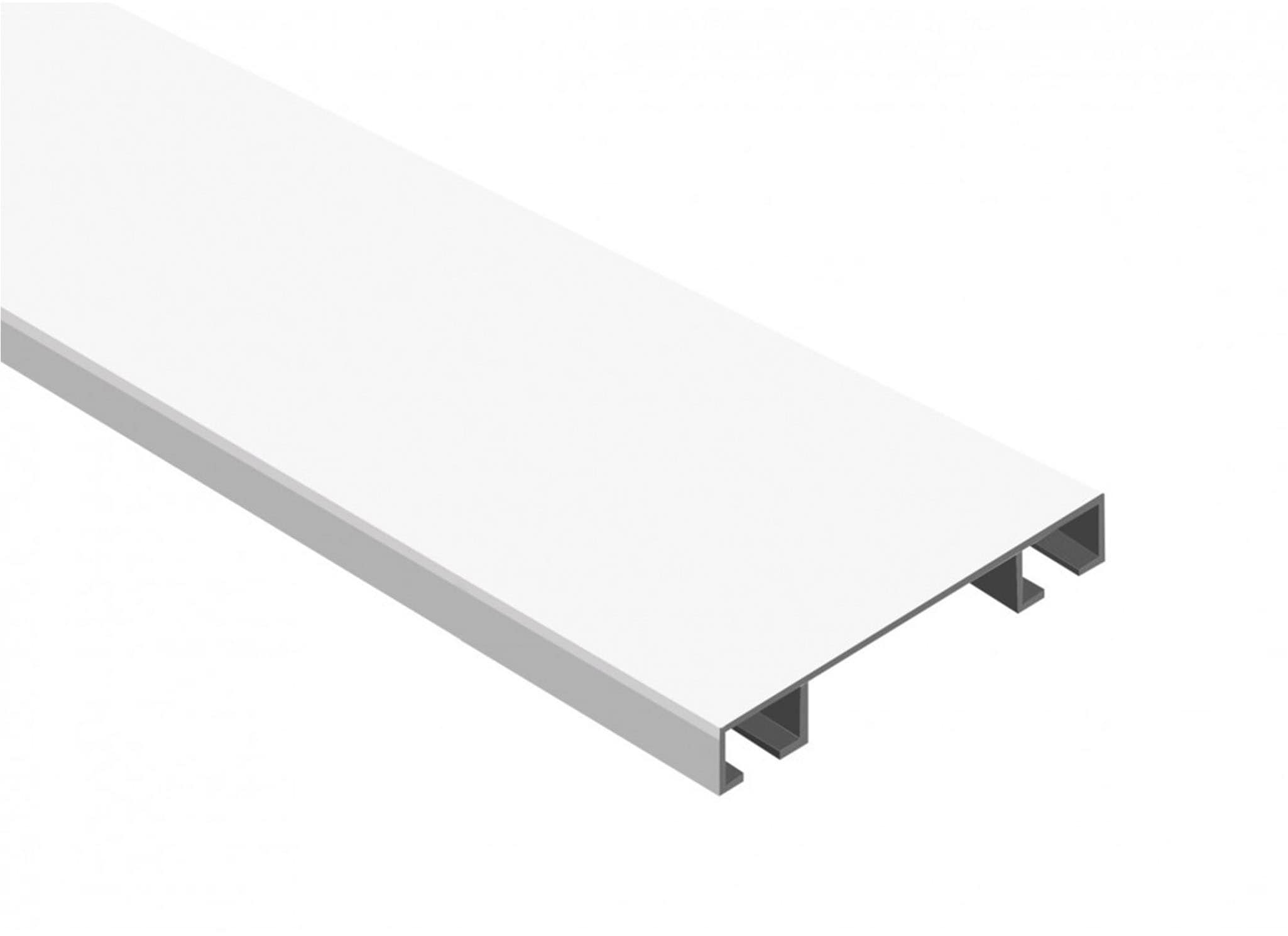 SN DECO GROUP Gardinenschiene »Objektschiene LM« 2 läufig-läufig Fixmass vorgebohrt, Aluminium, Innenlauf, Vorhangschiene