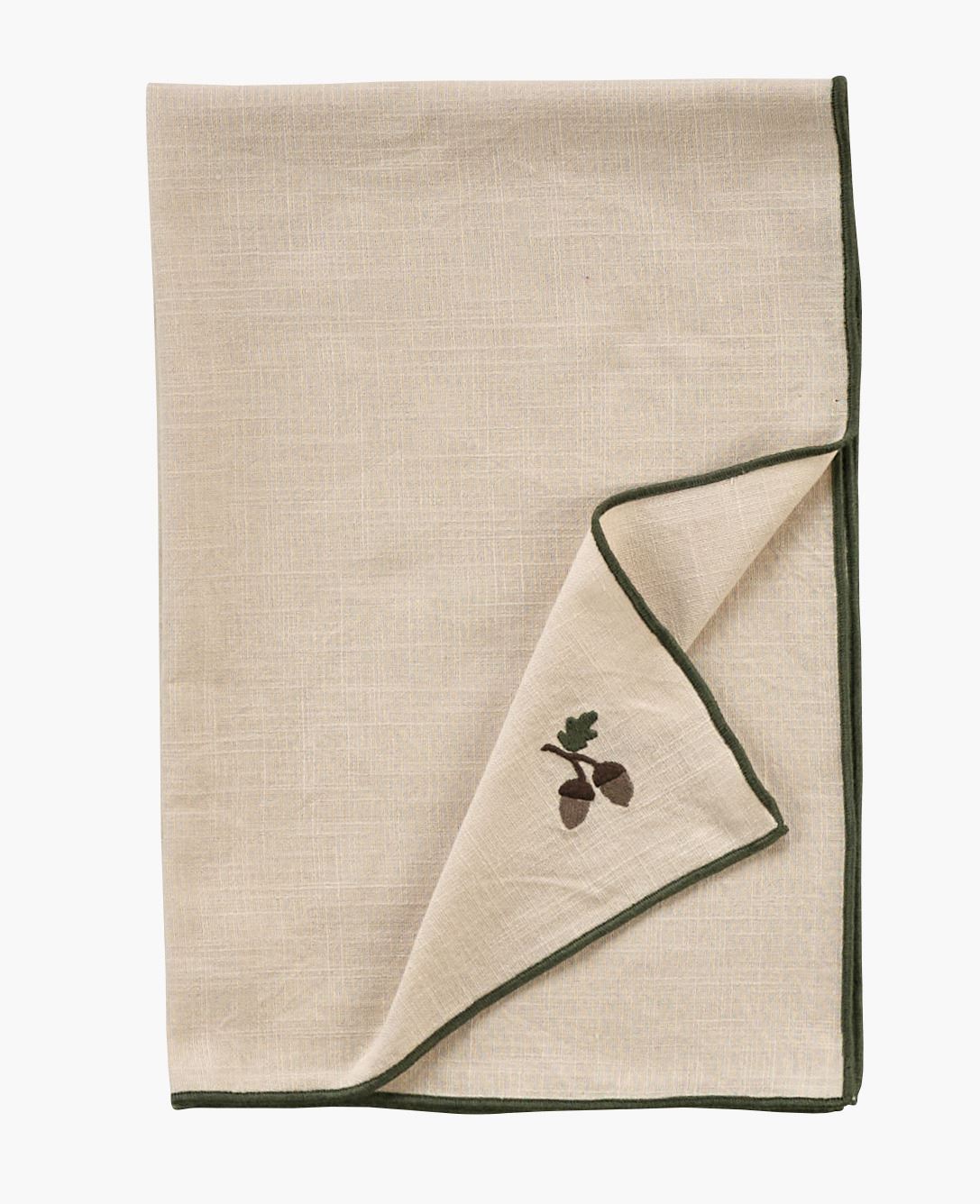 Kjøkkenhåndkle beige - 47x70 cm