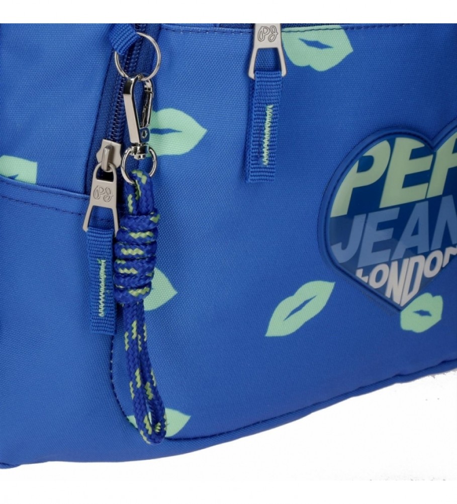 Mochila para computador Pepe Jeans Ruth com rodinhas - 30x40x13cm -