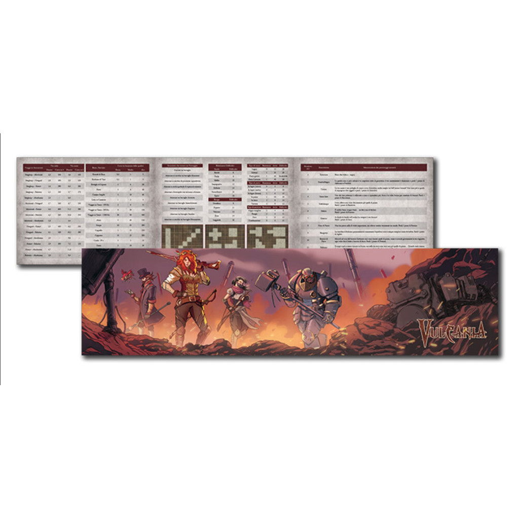 Vulcania - Narrator Screen