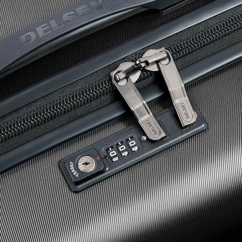 Valise rigide Comete + 77 cm Noir