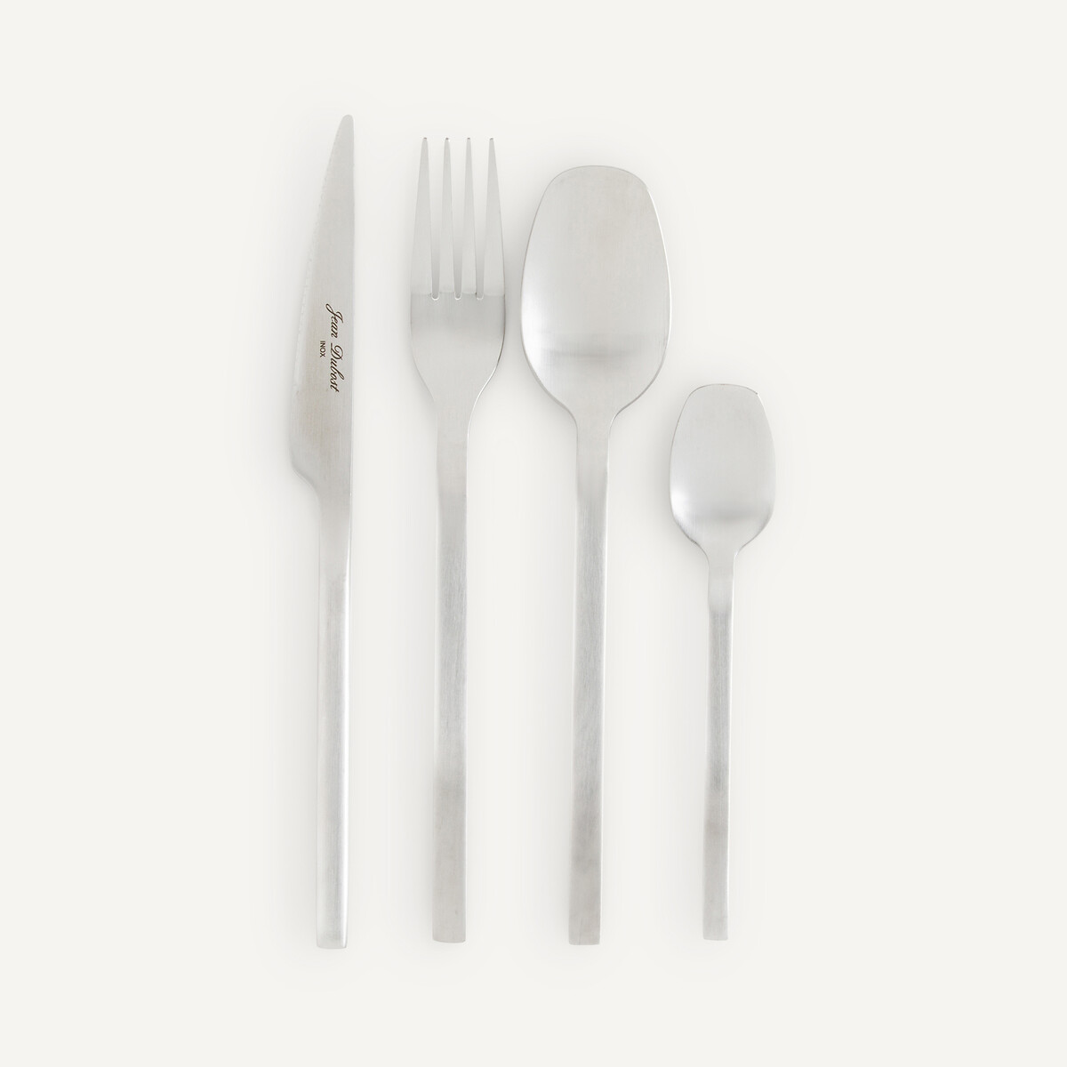 AM.PM<br>Conjunto de talheres de 16 peças, aço inoxidável fosco, Mattia