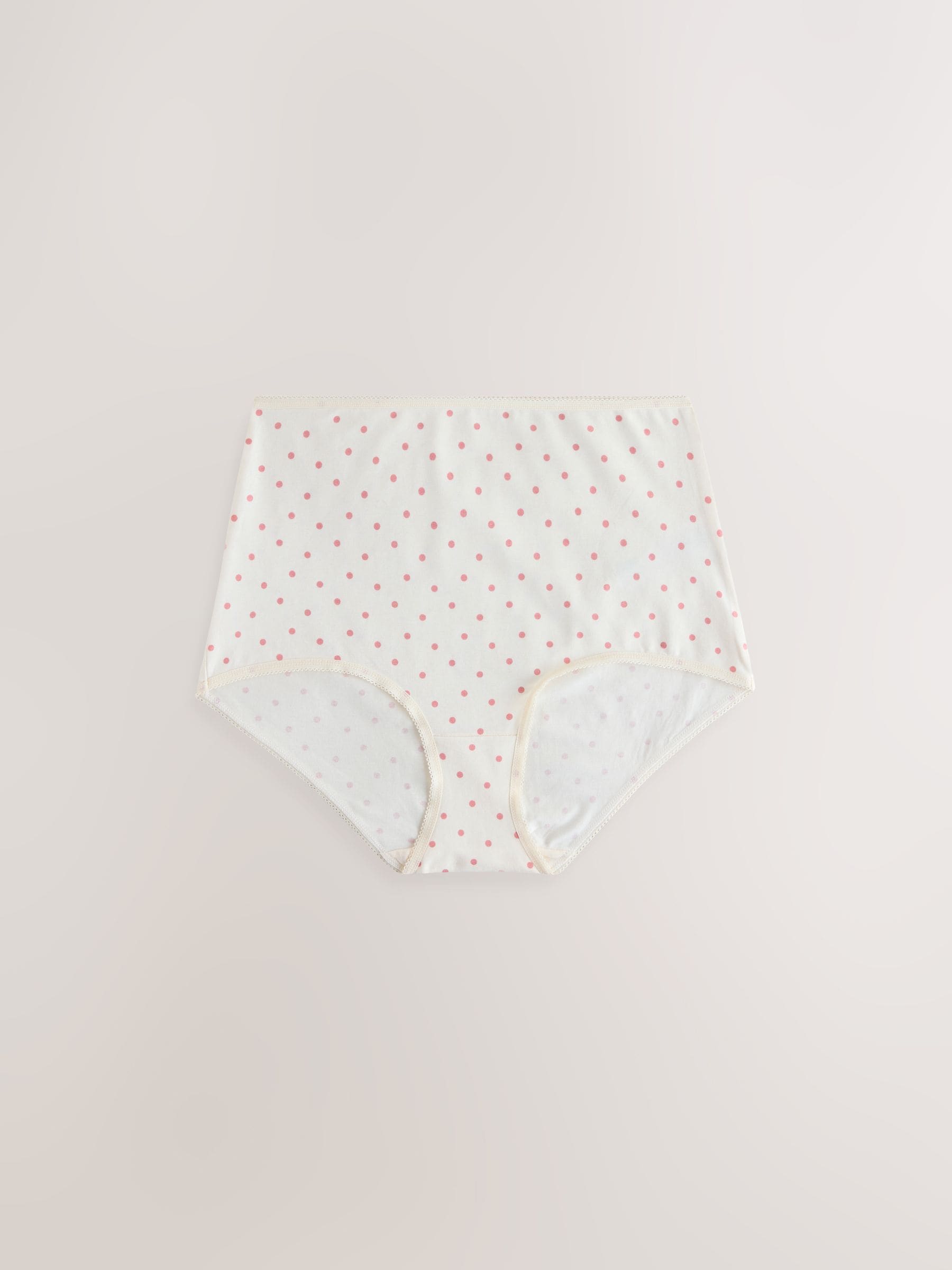 Bessenkleur/roze - Set van 7 slips met hoog katoengehalte