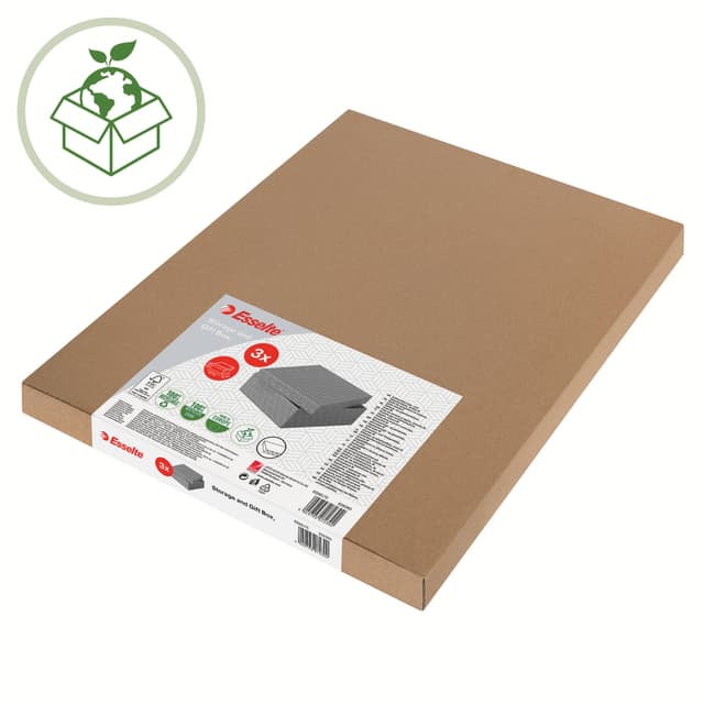 Esselte Home opbevaringsboks Cube, pakke med 3