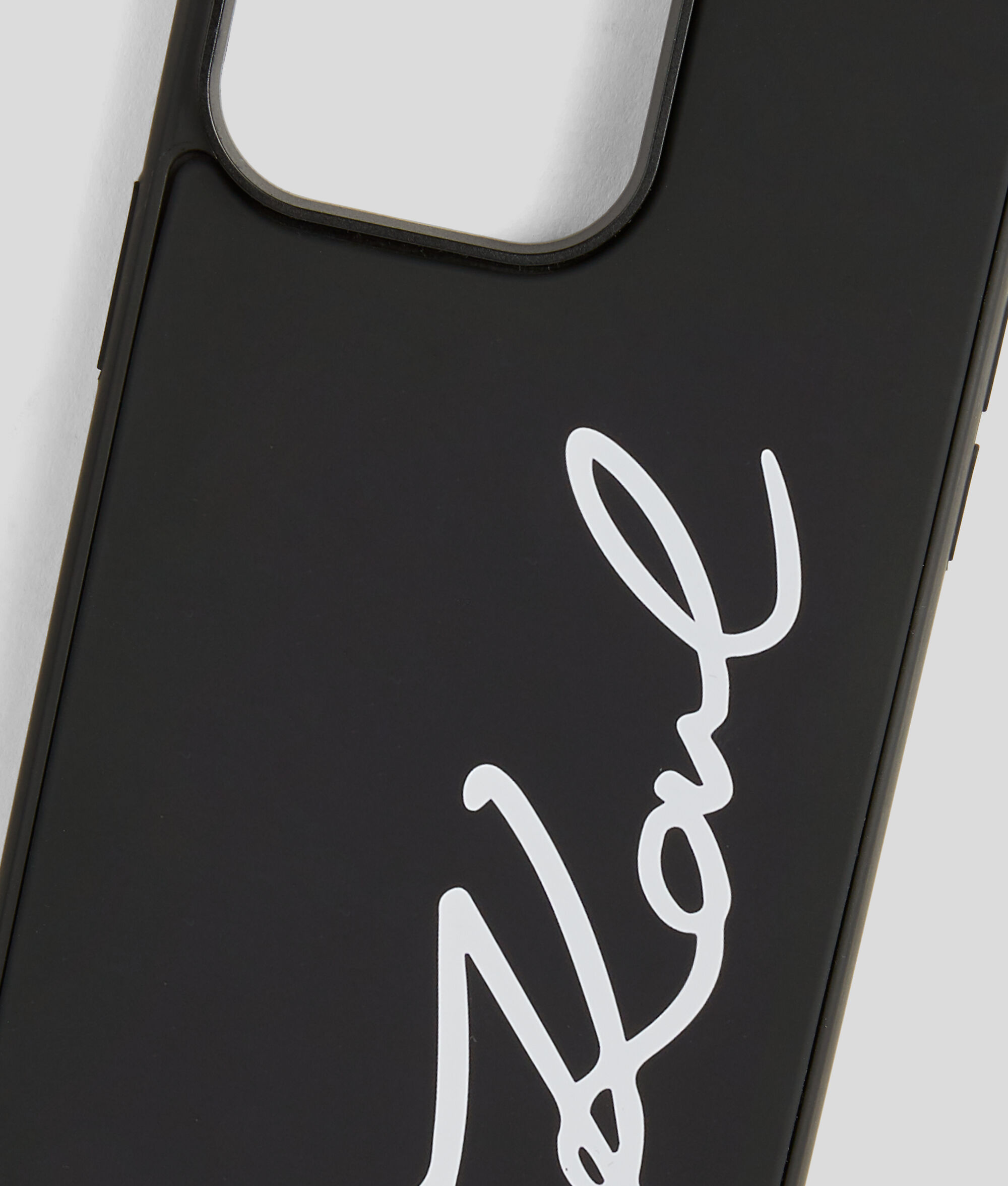 Coque logo Karl Signature pour iPhone 14 Pro