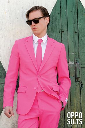 OppoSuits Mr Pink Kostuum | Roze pak OSUI-0015 Mr. Pink